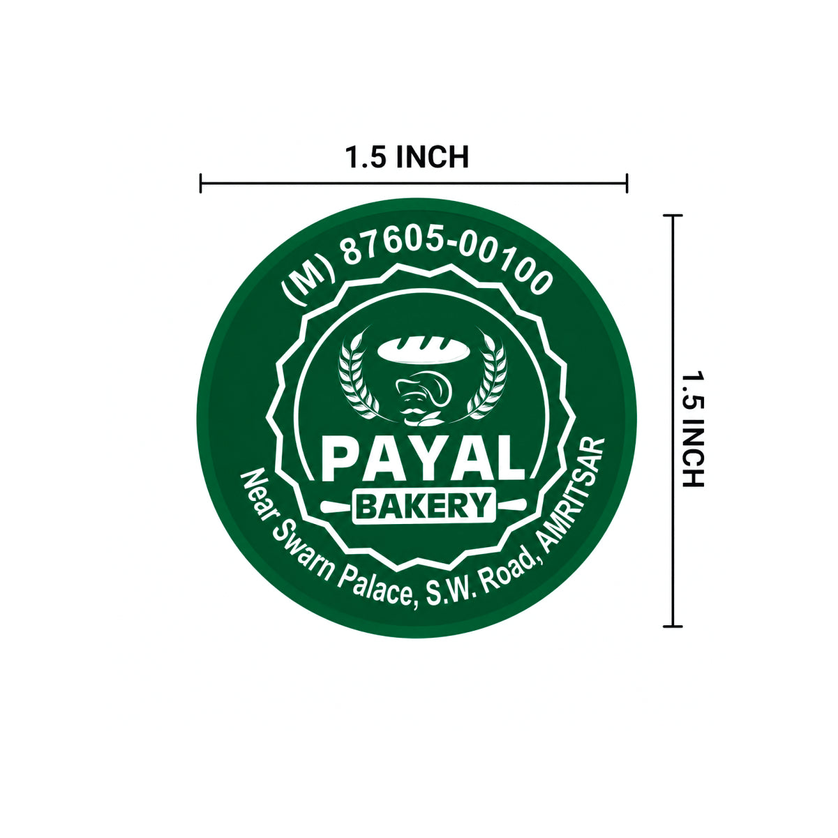 CUSTOM STICKER BK 014 | 100 SHEETS