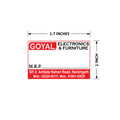 CUSTOM STICKER EL 14| 100 SHEETS
