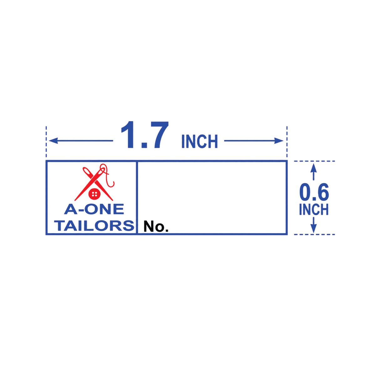 CUSTOM STICKER TA 15| 100 SHEETS