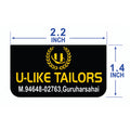 CUSTOM STICKER TA 16| 100 SHEETS