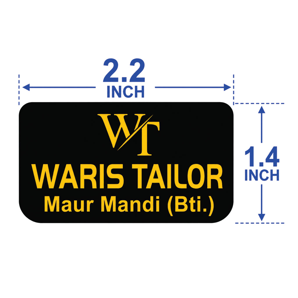 CUSTOM STICKER TA 17| 100 SHEETS