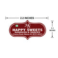 CUSTOM STICKER SW 17 | 100 SHEETS