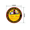 CUSTOM STICKER EL 17| 100 SHEETS