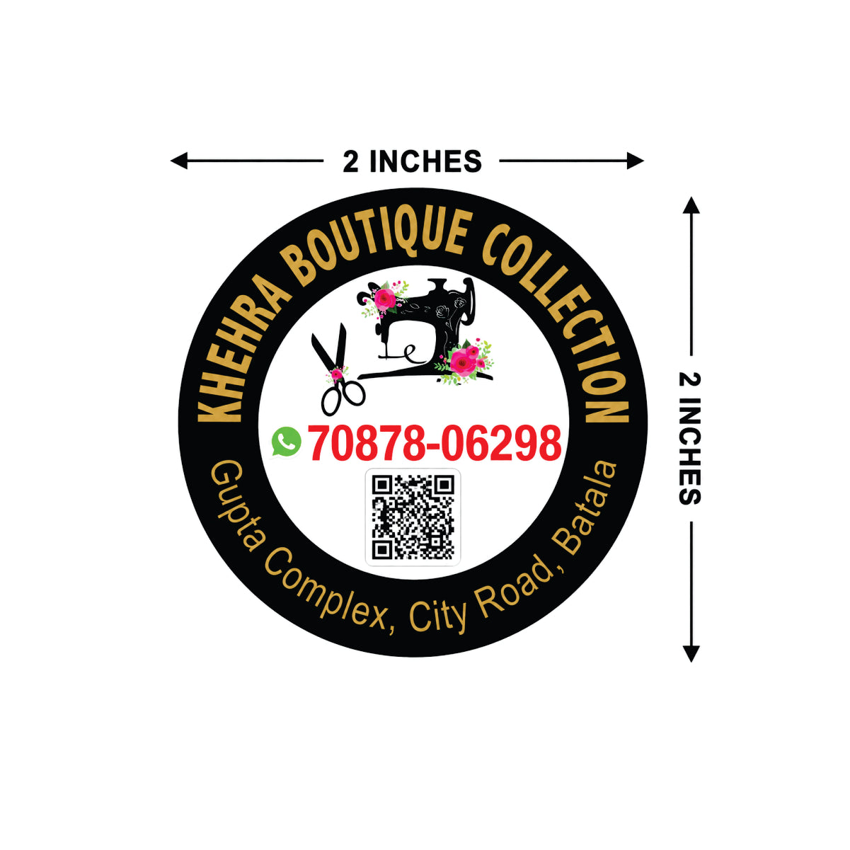 CUSTOM STICKER BOT 18| 100 SHEETS