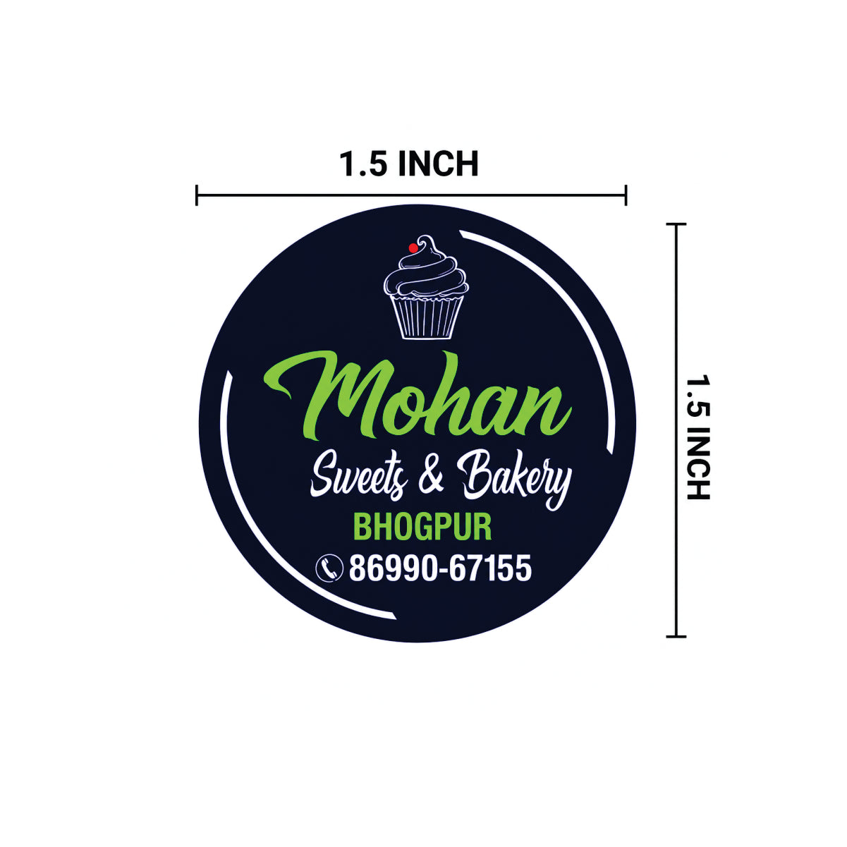 CUSTOM STICKER BK 019 | 100 SHEETS