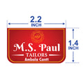 CUSTOM STICKER TA 19| 100 SHEETS