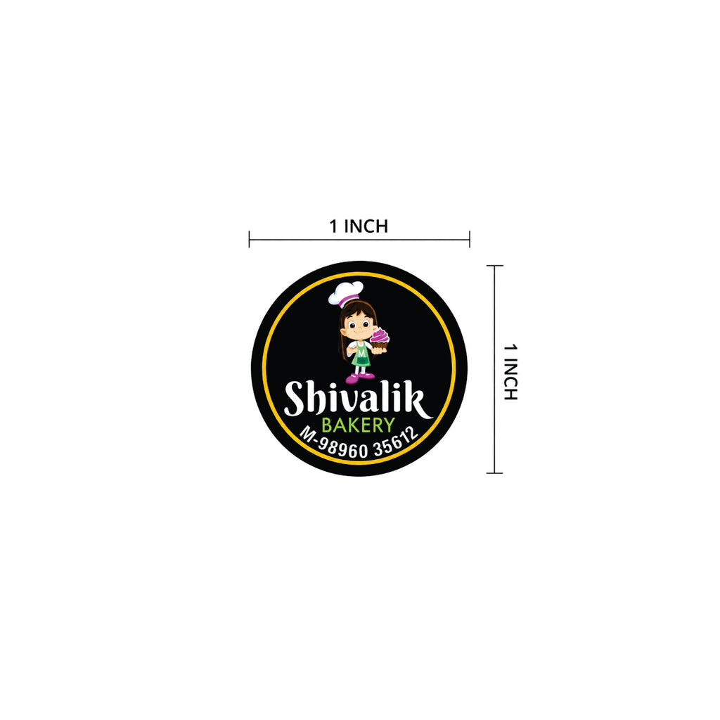 CUSTOM STICKER BK 001 | 100 SHEETS