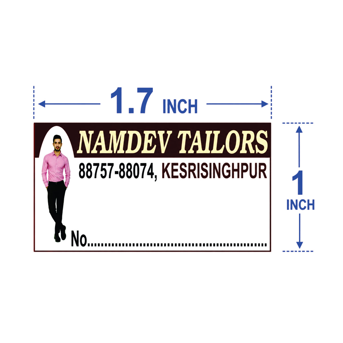 CUSTOM STICKER TA 01| 100 SHEETS