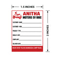 CUSTOM STICKER AU 01| 100 SHEETS