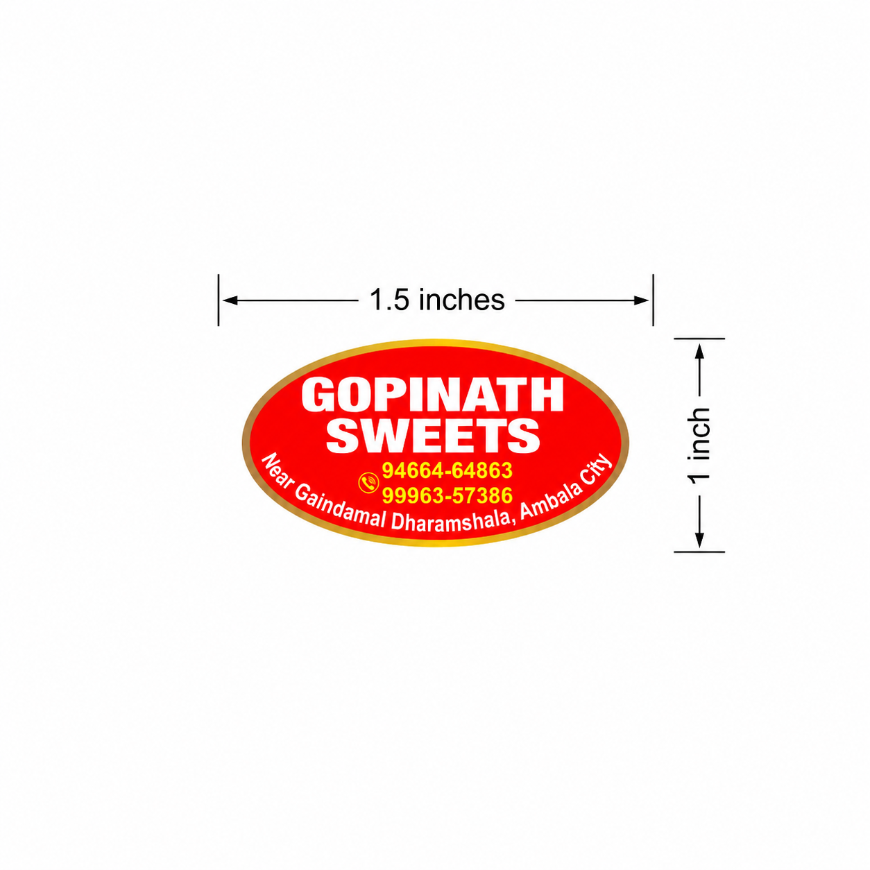 CUSTOM STICKER S 01| 100 SHEETS
