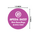 CUSTOM STICKER BK 20 | 100 SHEETS
