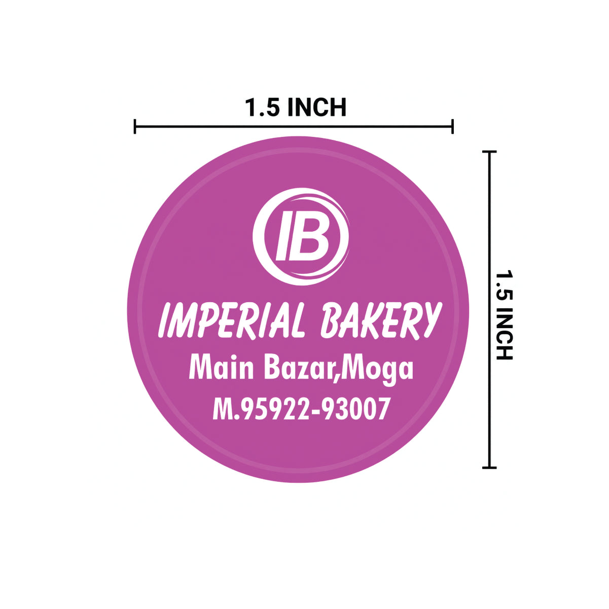 CUSTOM STICKER BK 20 | 100 SHEETS