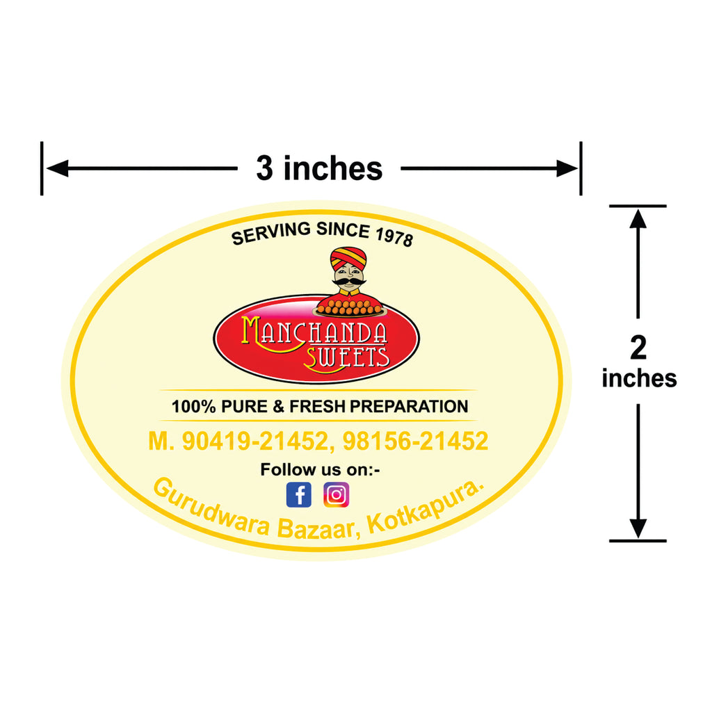 CUSTOM STICKER SW 21 | 100 SHEETS