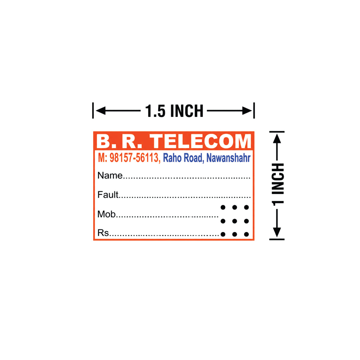 CUSTOM STICKER MO 21| 100 SHEETS