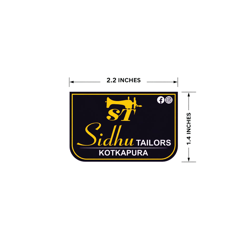 CUSTOM STICKER TA 21| 100 SHEETS