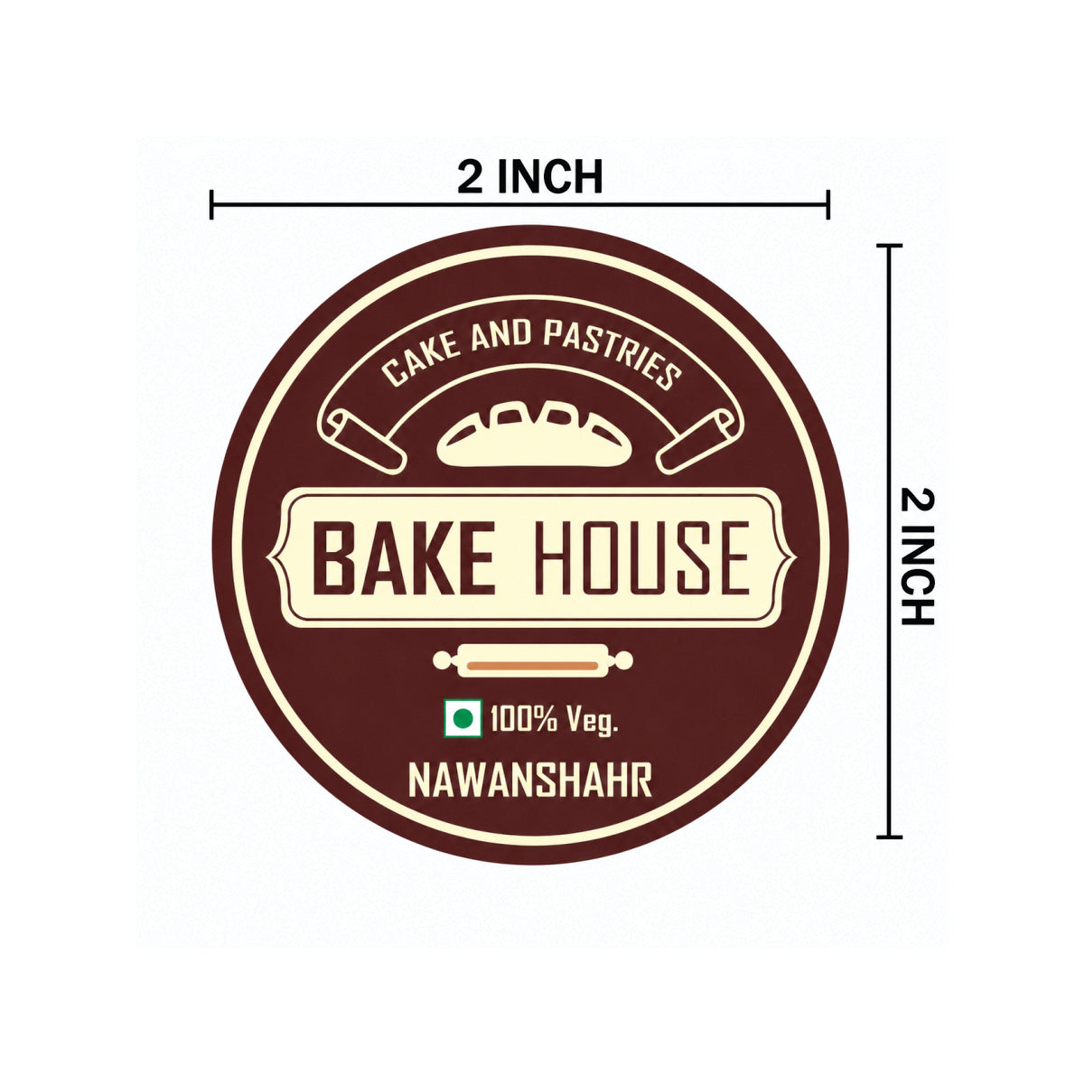CUSTOM STICKER BK 22 | 100 SHEETS