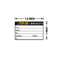 CUSTOM STICKER MO 23| 100 SHEETS