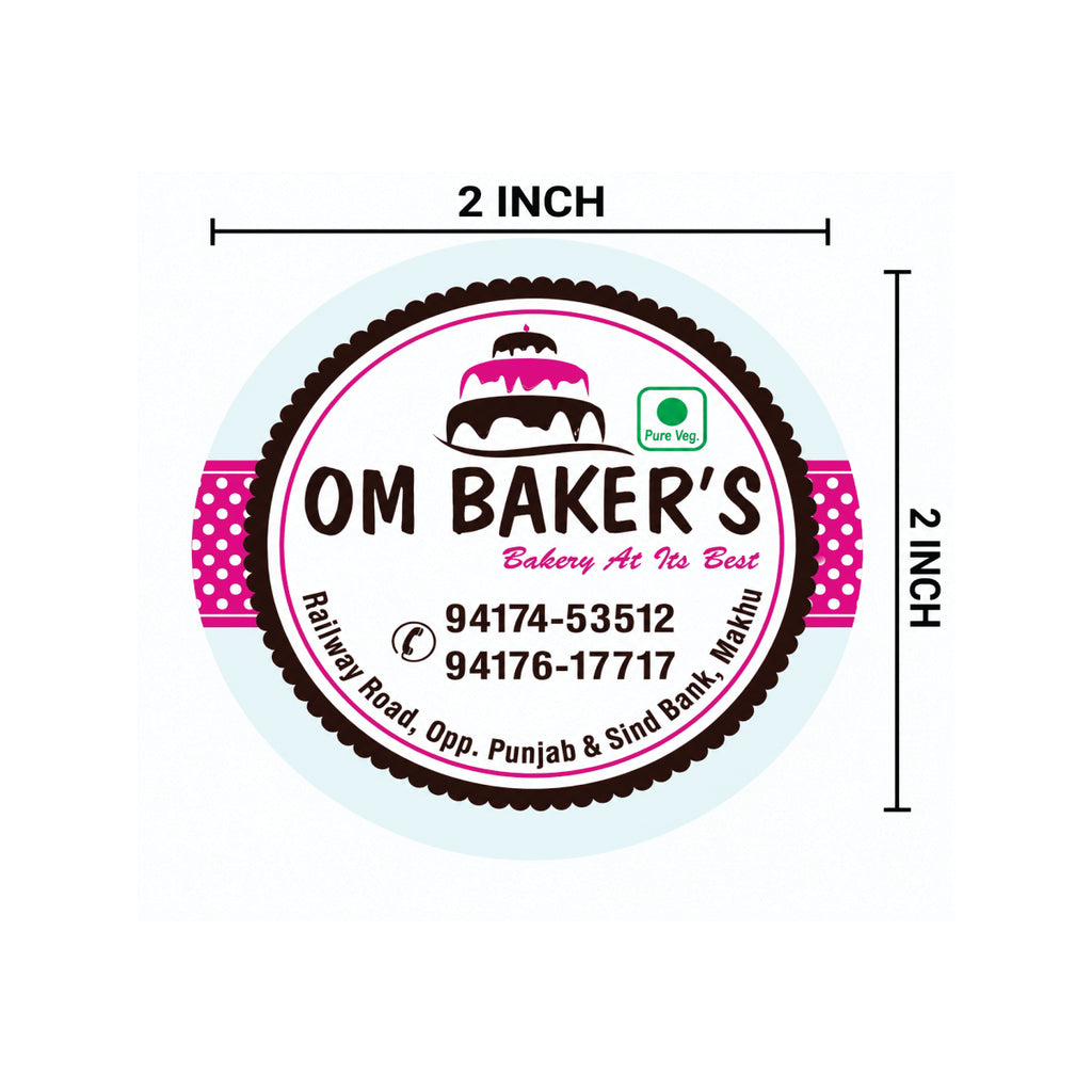 CUSTOM STICKER BK 26 | 100 SHEETS