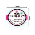 CUSTOM STICKER BK 26 | 100 SHEETS
