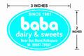CUSTOM STICKER S 26| 100 SHEETS