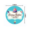 CUSTOM STICKER BK 27 | 100 SHEETS