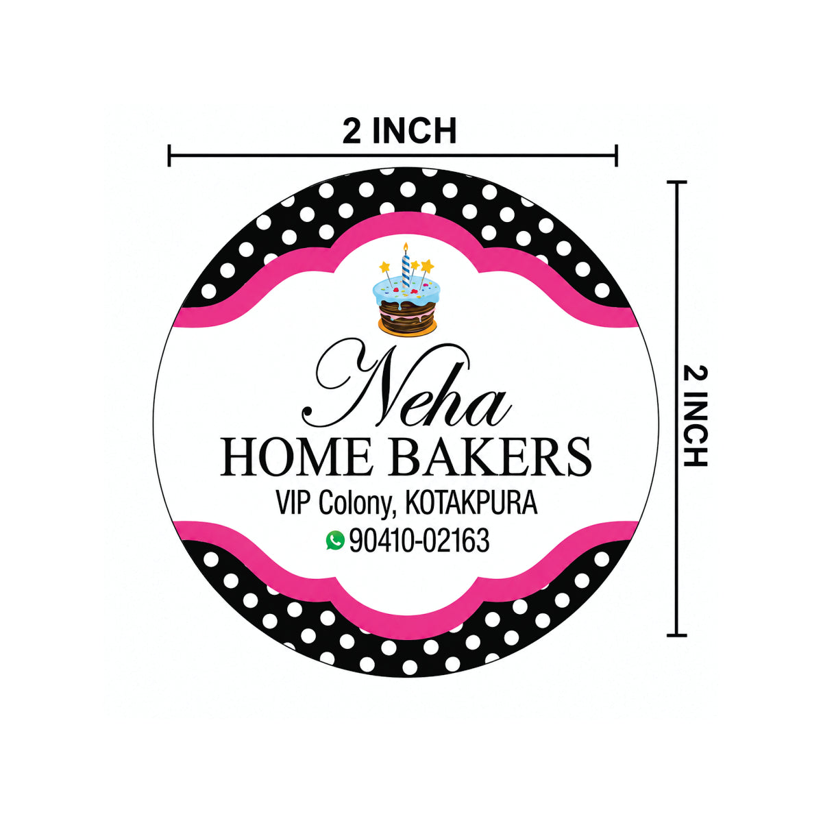 CUSTOM STICKER BK 28 | 100 SHEETS
