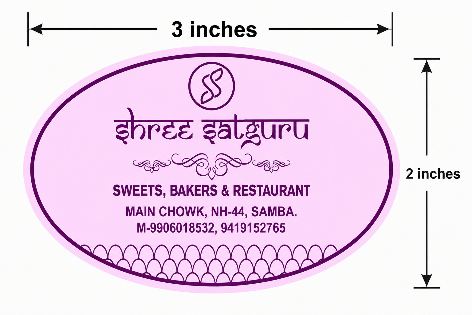 CUSTOM STICKER S 28| 100 SHEETS