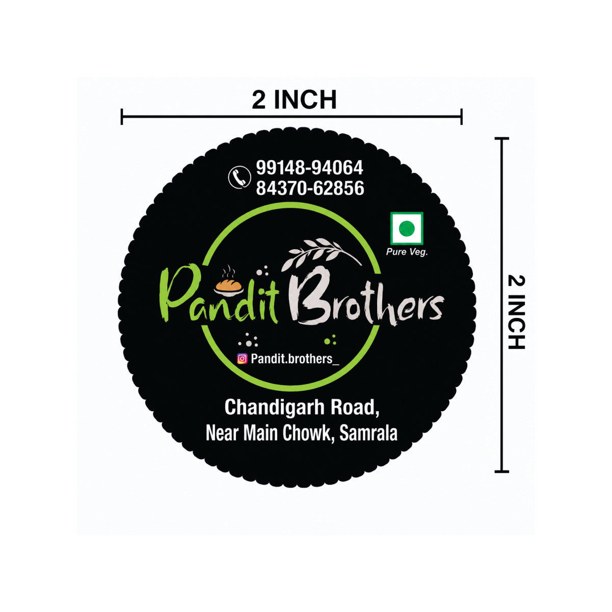 CUSTOM STICKER BK 29 | 100 SHEETS