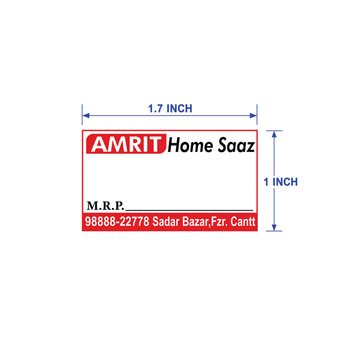 CUSTOM STICKER HA 02| 100 SHEETS