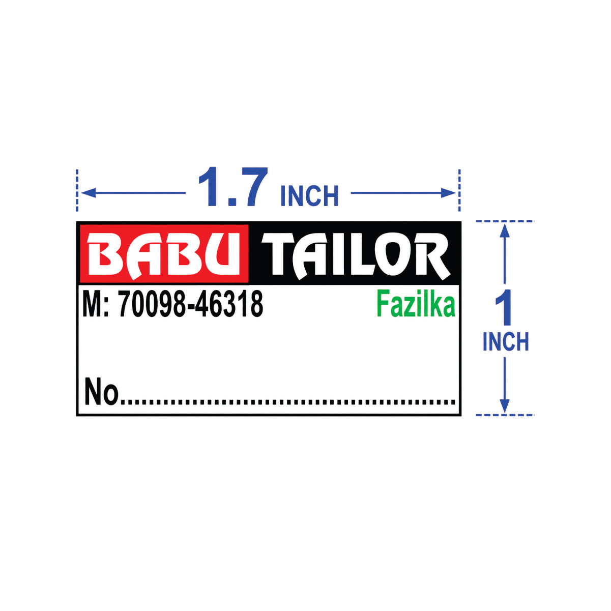 CUSTOM STICKER TA 02| 100 SHEETS