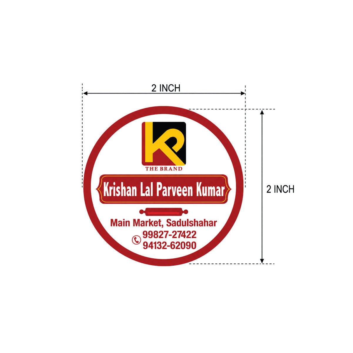CUSTOM STICKER GR 02| 100 SHEETS