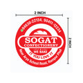 CUSTOM STICKER BK 30 | 100 SHEETS