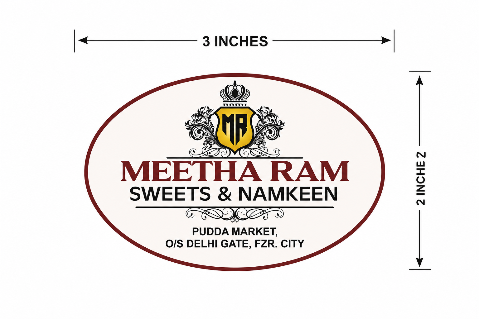 CUSTOM STICKER S 30| 100 SHEETS