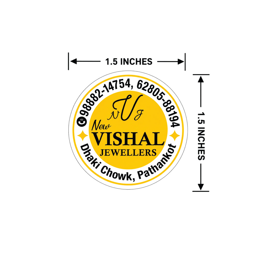CUSTOM STICKER JE 30 | 100 SHEETS