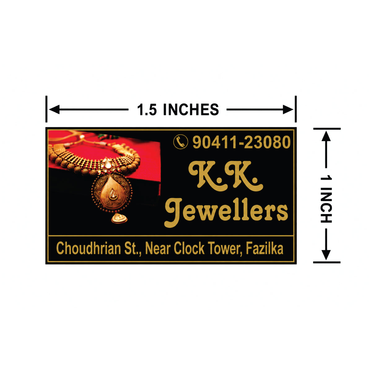CUSTOM STICKER JE 33 | 100 SHEETS