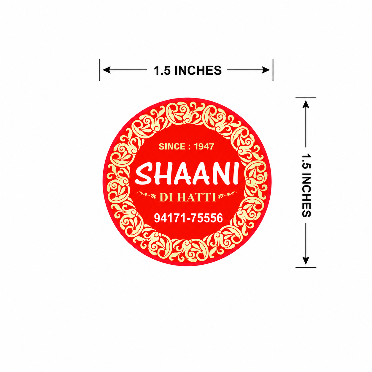 CUSTOM STICKER SW 33 | 100 SHEETS