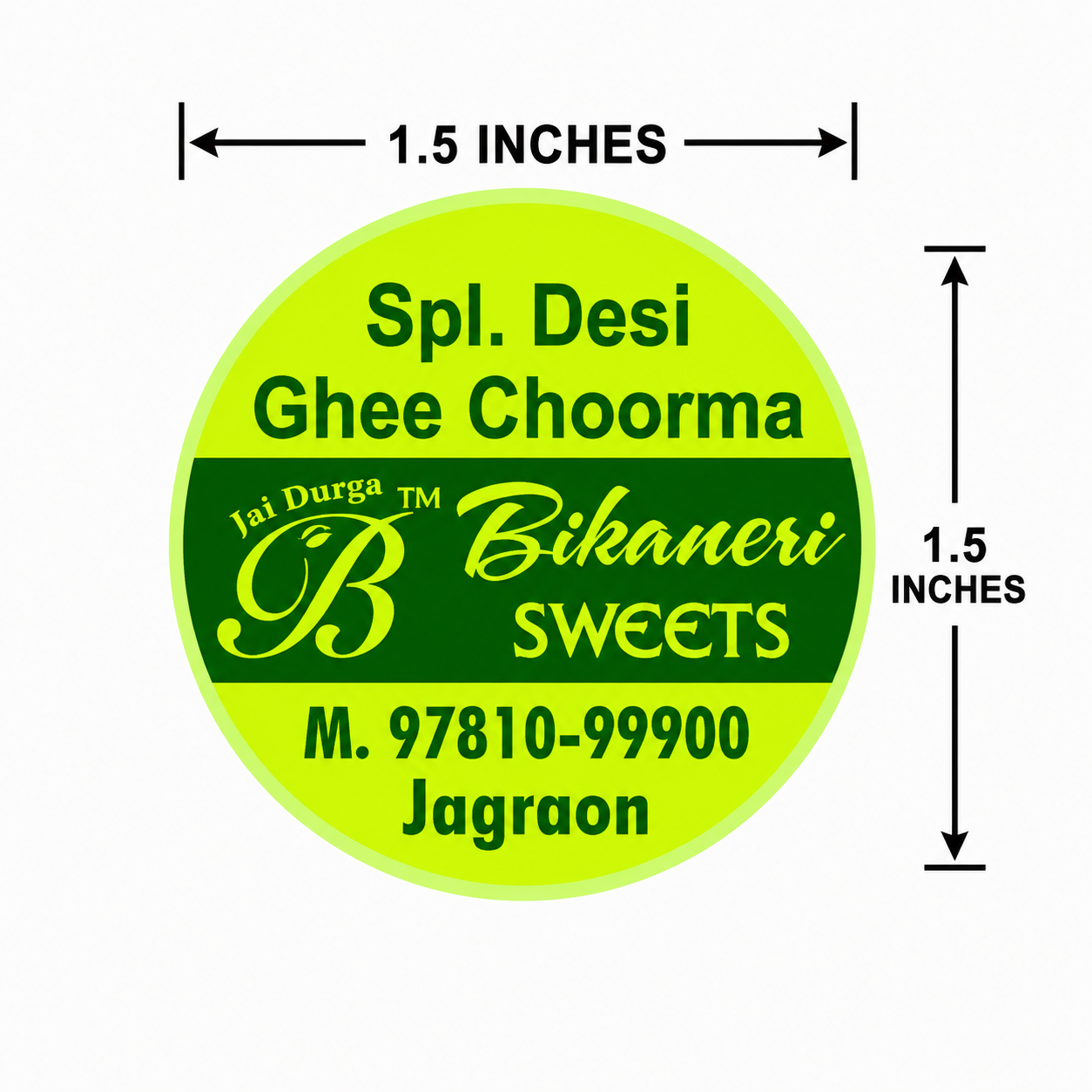 CUSTOM STICKER S 34| 100 SHEETS