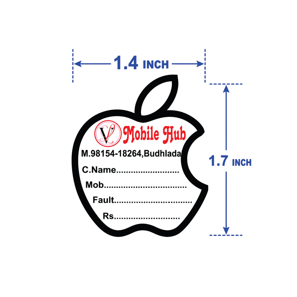 CUSTOM STICKER MO 34| 100 SHEETS
