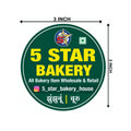 CUSTOM STICKER BK 35| 100 SHEETS