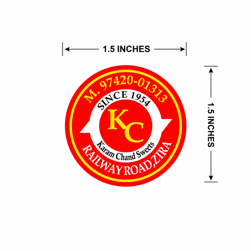 CUSTOM STICKER S 35| 100 SHEETS