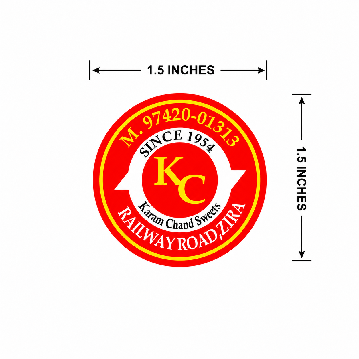 CUSTOM STICKER S 35| 100 SHEETS