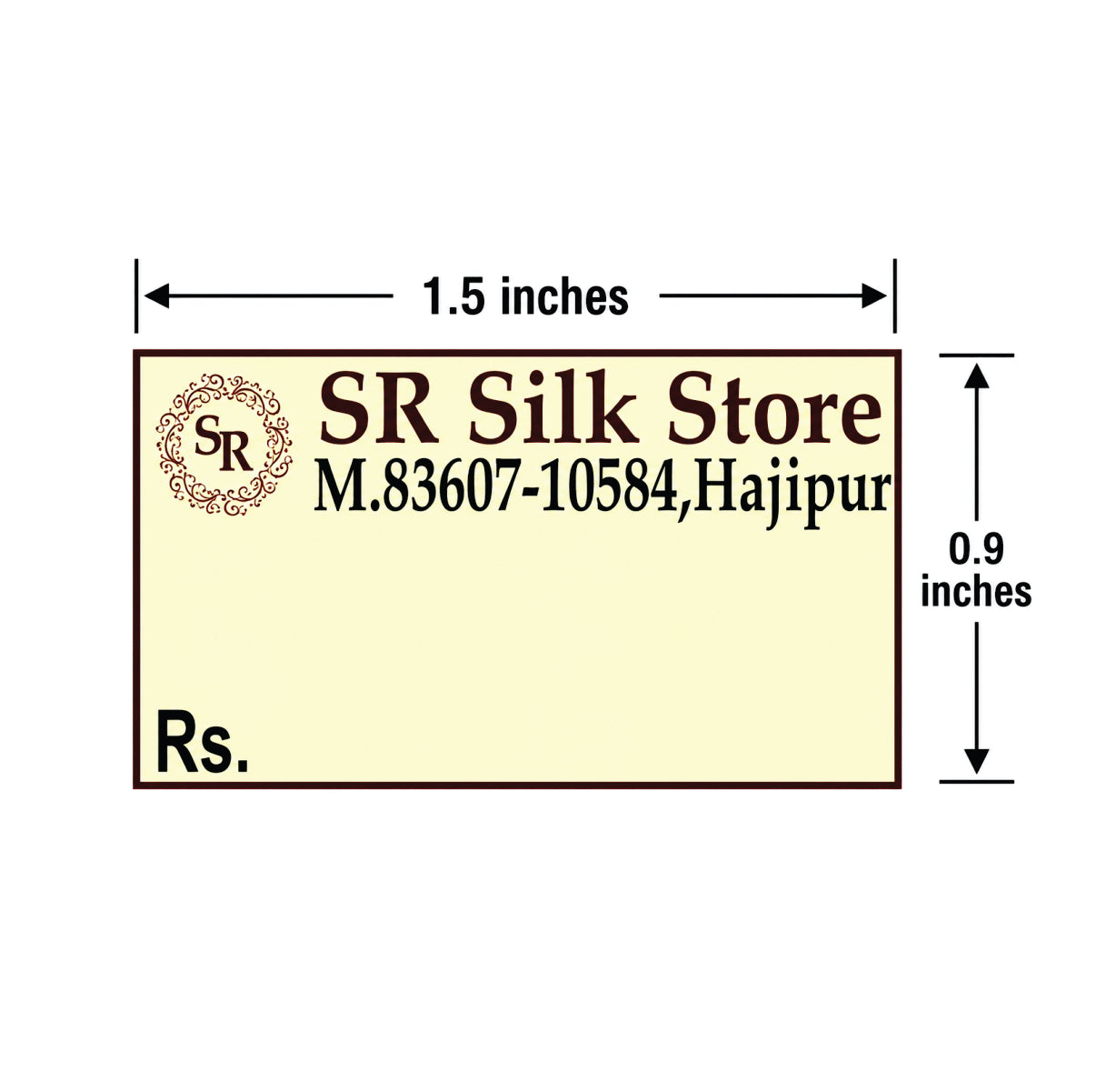 CUSTOM STICKER CL 35| 100 SHEETS