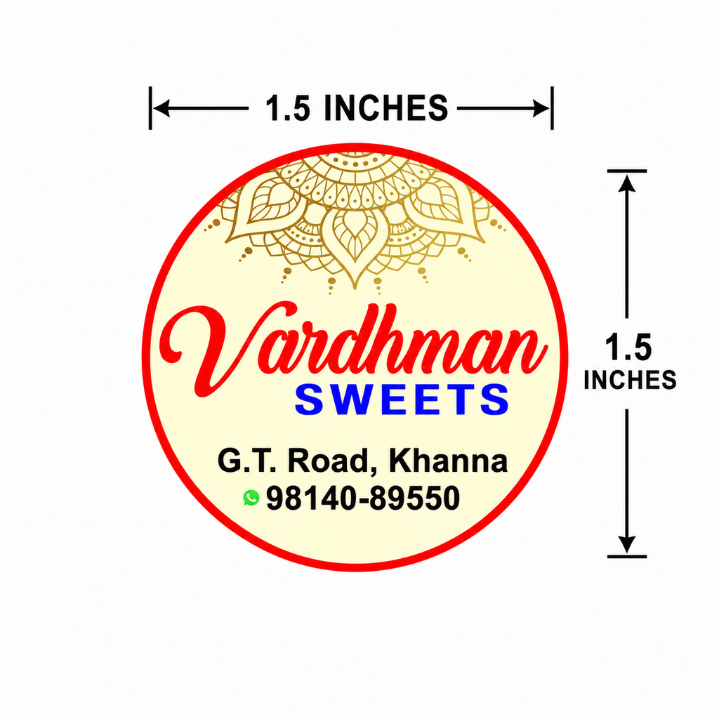 CUSTOM STICKER S 36| 100 SHEETS