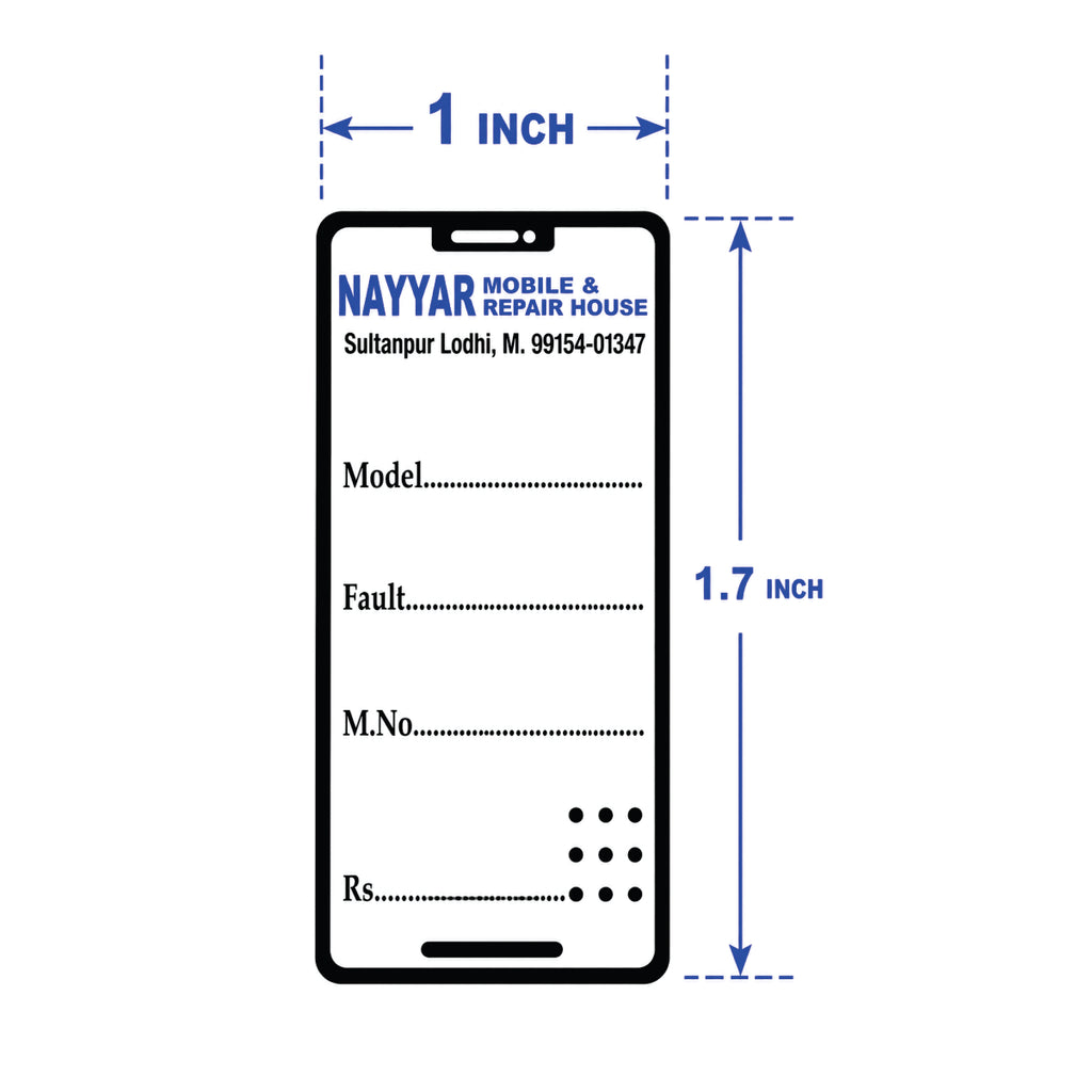 CUSTOM STICKER MO 36| 100 SHEETS