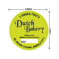 CUSTOM STICKER BK 36| 100 SHEETS