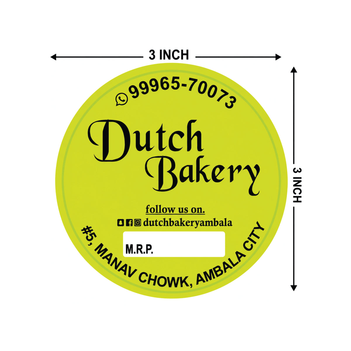 CUSTOM STICKER BK 36| 100 SHEETS