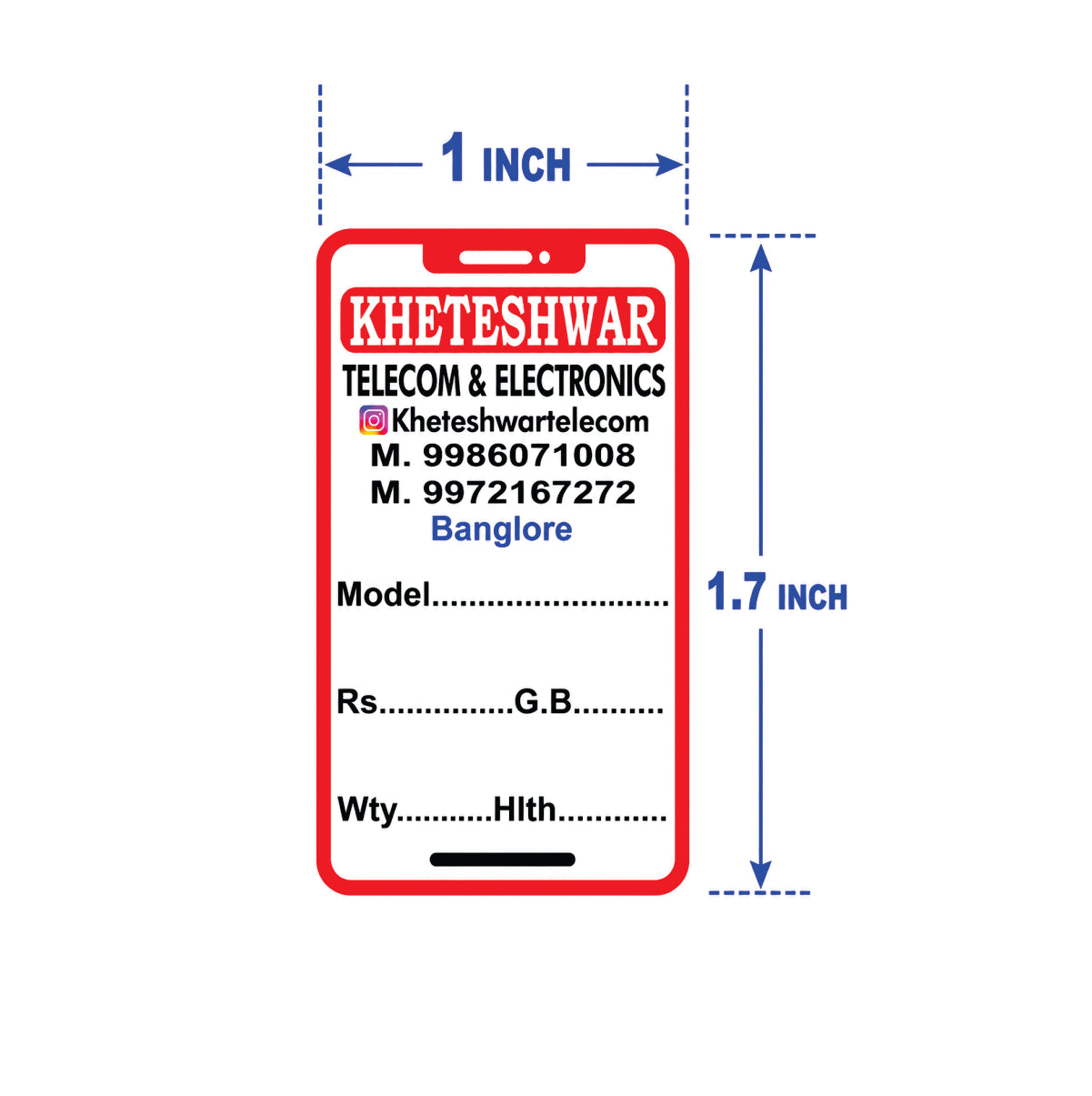 CUSTOM STICKER MO 38| 100 SHEETS
