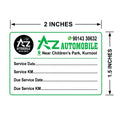 CUSTOM STICKER AU 03| 100 SHEETS