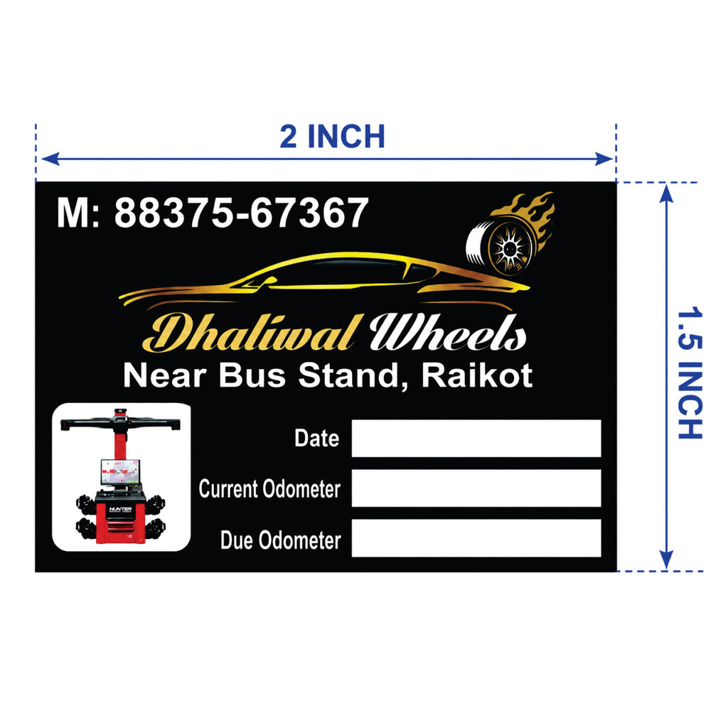 CUSTOM STICKER AU 03| 100 SHEETS