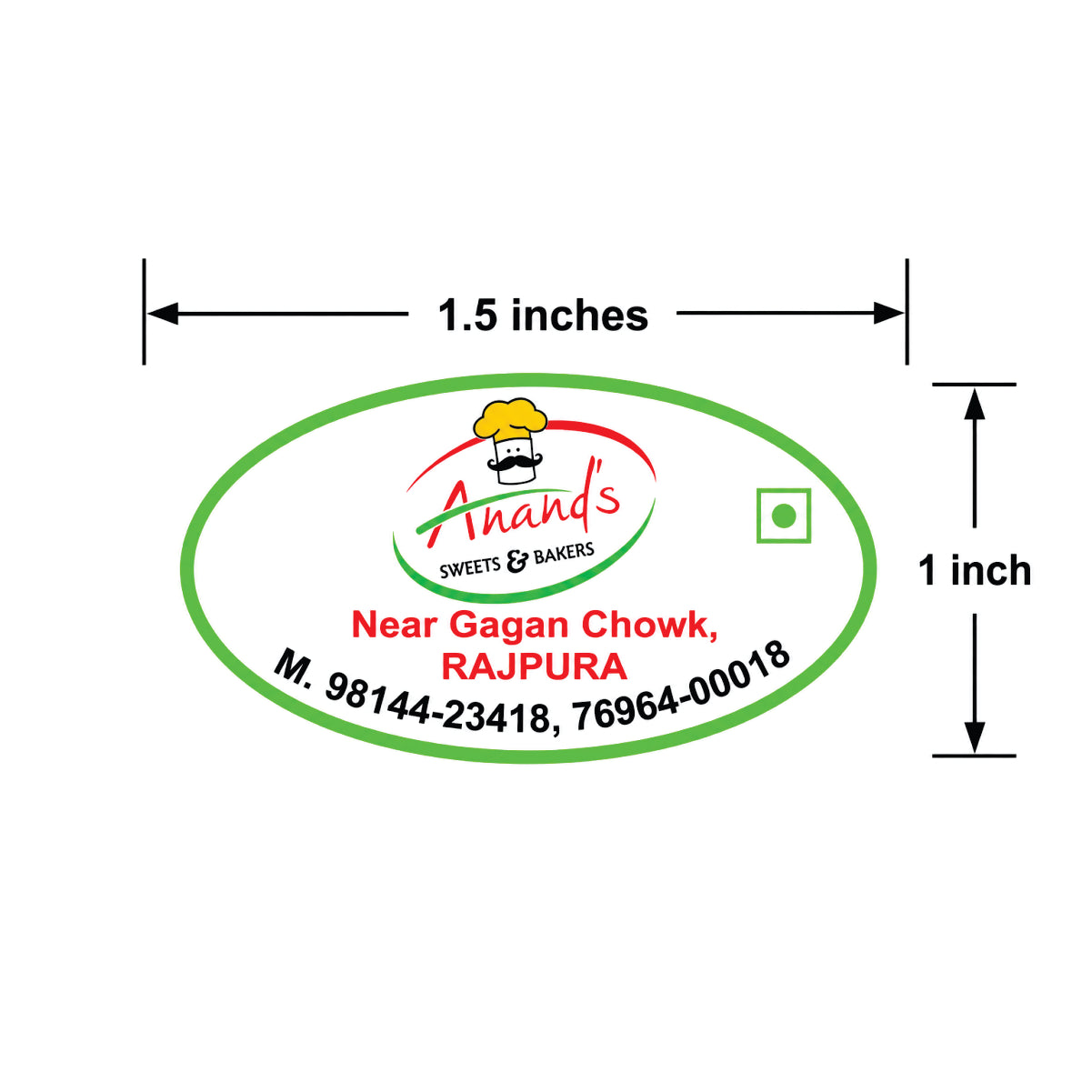 CUSTOM STICKER SW 03 | 100 SHEETS